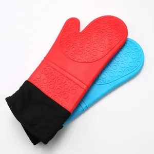 Custom Anti Scalding Cooking Baking Tool Silicone Anti-slip Oven Gloves