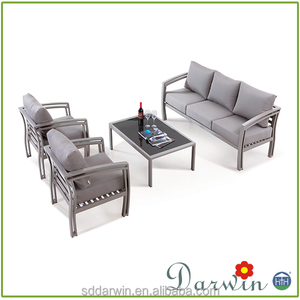 Muebles sofá conjunto <span class=keywords><strong>de</strong></span> aluminio al aire libre patio jardín <span class=keywords><strong>real</strong></span> - Product Image 1