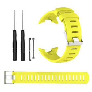 IVANHOE For Suunto D4i Strap, Replacement Band for Suunto D4/ D4i/ D4i Novo Wrist Dive Computer Watch Band