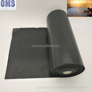 Feuille de plastique robuste 6 mil feuille de plastique <span class=keywords><strong>polyéthylène</strong></span> étanche pour la construction barrière à vapeur - Product Image 2