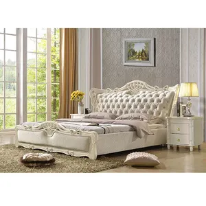 2015 高品质卧室豪华床美式床边柜古典卧室套装家具