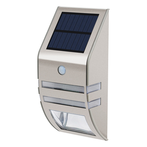 YH0607-PIR Applique murale <span class=keywords><strong>LED</strong></span> extérieure fabriquée en Chine, capteur de mouvement solaire avec <span class=keywords><strong>LED</strong></span> blanc chaud, indice de protection IP65, alimentation par batterie pour jardin - Product Image 2