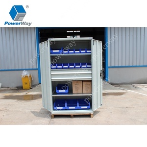 En gros 2 portes <span class=keywords><strong>de</strong></span> verrouillage robuste en métal armoire <span class=keywords><strong>de</strong></span> rangement <span class=keywords><strong>de</strong></span> <span class=keywords><strong>garage</strong></span> pour le stockage des outils - Product Image 1