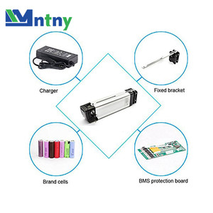 Pack de batterie au lithium rechargeable CNNTNY 36v 12ah Batterie de scooter électrique avec batteries 18650 <span class=keywords><strong>Chargeur</strong></span> <span class=keywords><strong>BMS</strong></span> - Product Image 2