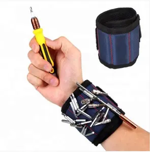 China supplier Wholesale Hand holding Tools Nylon Magnetic Wristband For Holding Tools