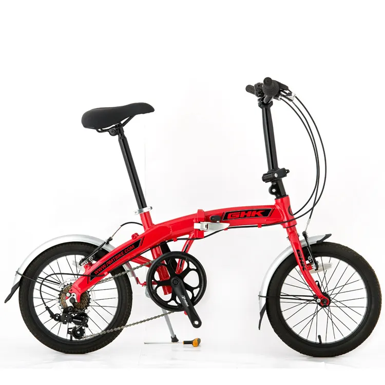 Quality-guaranteed of qicycle most popular mini folding bike / easy carry pocket bikes for adults, 16 inch folding bike bicycle