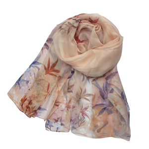 Foulard hijab <span class=keywords><strong>en</strong></span> <span class=keywords><strong>soie</strong></span> peint bloc à la main, accessoires de mode, foulards peints style indien pour dames - Product Image 3