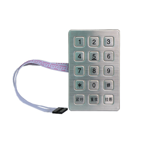 3x5 waterproof 15 key keypad Metal Matrix rs485 USB Connector Keypad