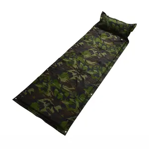 Şişme moda ordu yeşil hava yatak hava minder toptan hava yatak relax