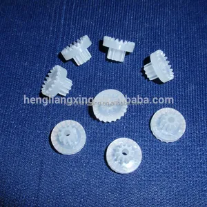 Small plastic TPU crown gear for noise-reduction