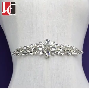 HC-5347 hechun vidro aplique strass brilho atacado preço