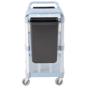 Petit <span class=keywords><strong>chariot</strong></span> pliable <span class=keywords><strong>de</strong></span> rangement, noir, 3 niveaux, robuste, avec 4 roues, cadre métallique, design mobile, <span class=keywords><strong>chariot</strong></span> <span class=keywords><strong>de</strong></span> traction, étagères <span class=keywords><strong>de</strong></span> rangement, bon marché - Product Image 3
