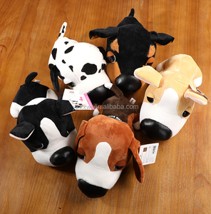 Contoh gratis kustomisasi ukuran kecil mini boneka anjing animasi boneka anjing membuat boneka binatang anjing