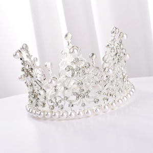 Rifornimenti del partito Nuovo di perle di cristallo di compleanno corona per le ragazze del bambino della <span class=keywords><strong>fascia</strong></span> delle ragazze della principessa crown <span class=keywords><strong>fascia</strong></span> - Product Image 3