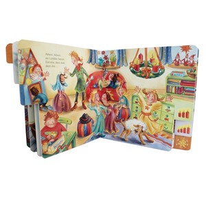 Nueva llegada de los niños pequeña historia <span class=keywords><strong>libro</strong></span> de cartón impresión a pedido - Product Image 4