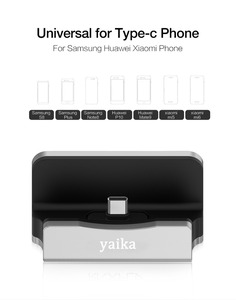 Fast <strong>Charging</strong> Desktop Stand USB Charger <strong>Dock</strong> for <strong>Type</strong>-<strong>C</strong> Smartphone 9V/2A Electric for Mobile Phone Use - Product Image 2