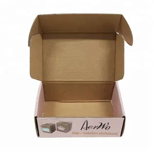 custom gift packaging Environment-Friendly New design Biodegradable China supplier Corrugated Packaging Paper Boxes logo