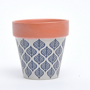Maceta de Terracota Rústica con Diseño Geométrico Impreso a Bajo <span class=keywords><strong>Precio</strong></span> / Macetas y Jardineras Económicas - Product Image 6