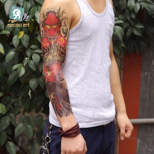 Tatuaje Temporal Personalizado Impermeable de Manga <span class=keywords><strong>Completa</strong></span> <span class=keywords><strong>para</strong></span> <span class=keywords><strong>Pierna</strong></span>, Brazo y Mano con Diseño de Calavera <span class=keywords><strong>para</strong></span> <span class=keywords><strong>Hombre</strong></span> y Mujer - Product Image 6