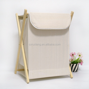 Gấp gỗ và vải freestanding Tạp Chí và báo đứng chủ tập tin tổ chức - Product Image 3