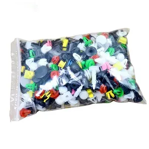 Groothandel Meest Populaire Maten Nylon Push Type Vasthouders Plastic Clip Fasteners Rivet Verschillende Grootte Assortiment Clips