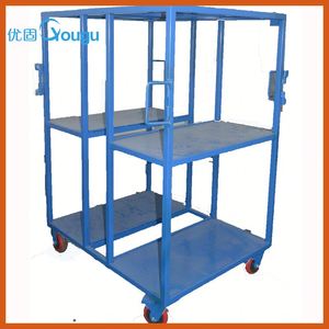 Carrello Pieghevole in Acciaio per Legna da Ardere, Contenitore Richiudibile per Stoccaggio - Product Image 3