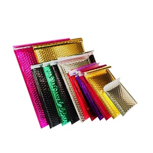 Ldpe vật liệu và vật liệu Poly bưu phẩm tùy chỉnh kim loại bong bóng phong bì bán buôn Chất lượng cao bong bóng vận chuyển túi - Product Image 1