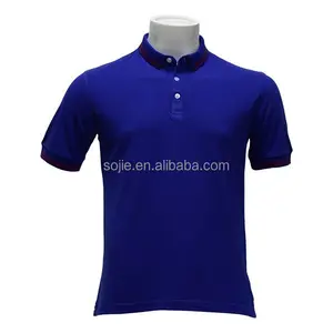 streetwear styled snap golf dark blue yellow men big size lining hong kong polo polyester spandex golf shirt