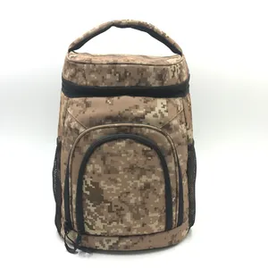 Камуфляжный дизайн, охлаждающий рюкзак для пикника, изолированная сумка-холодильник, рюкзак