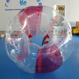 Burbuja inflable de 0,7 mmTPU de 1,5 m de diámetro, color a rayas, pelota de fútbol - Product Image 5