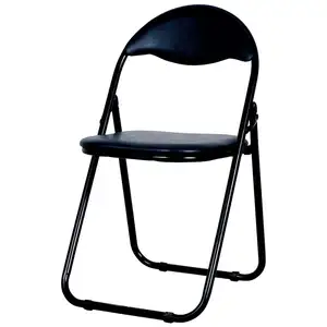 popular Cheap Metal Folding Dining Room study home work sponge Chair with backrest