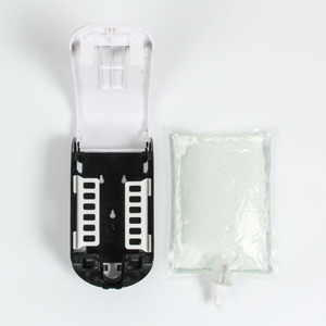 Dispensador Compacto de Jabón Espumoso y Desinfectante de Manos, Montado <span class=keywords><strong>en</strong></span> Pared, de Plástico, para Baño, con Capacidad de 1000 ml - Product Image 5