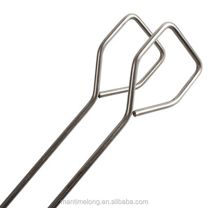 Utensilios para Barbacoa, Juego de 3 Piezas de Acero Inoxidable, Pinzas, Pincho, Tenedor, Pala, Accesorios para Barbacoa - Product Image 6