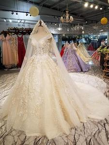 Foto reale Del Merletto di <span class=keywords><strong>Modest</strong></span> Abito Da Sposa Bellezza - Product Image 3