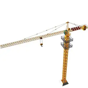 Low price used tower crane construction crane equipment 6t 8t 10t 16t max load capacity