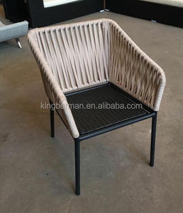 Silla de Jardín Moderna de Mimbre para Comedor, Sala de Estar, Hotel, Parque, Patio, Apartamento, <span class=keywords><strong>Muebles</strong></span> de Jardín para Exteriores - Product Image 3