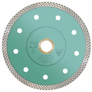 Abrasivo di ceramica Turbo diamante Della Maglia di taglio Lama strumento per la Porcellana e Granito 4-1/2 "x .048" x 7/8 ", 20mm, 5/8"