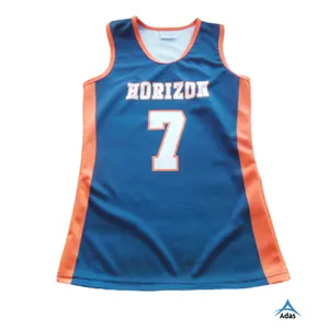 Lacrosse Seragam untuk Anak Perempuan, Lacrosse Jersey China Yang Ditawarkan Desain Sepenuhnya Sublimasi Kustom Ukuran Lain Olahraga 2-3 Minggu 10Pcs