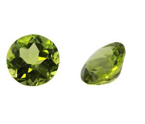 Gioielli di moda pietra 3A qualità brillante oliva sintetica peridoto cubico Zirconia gemma sfusa
