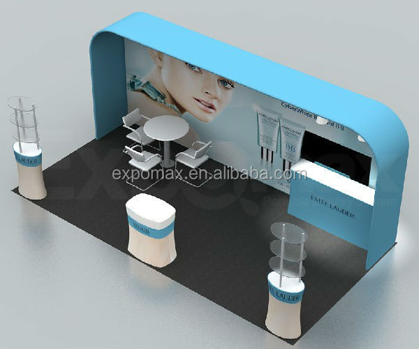 Portable 3*3 stand d'exposition solution