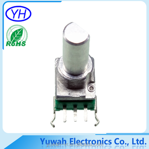 Guangdong 9mm Carbon Film 5 pin linear Rotary axis long 50 k b503k b504k value potentiometer regulator - Product Image 2