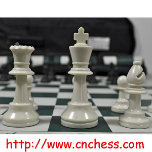 Basic Club Tournament Piezas de <span class=keywords><strong>ajedrez</strong></span> sólidas con 3 rey de 3/4 pulgadas - Product Image 5