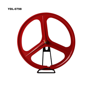 Jante de vélo <span class=keywords><strong>BMX</strong></span> et Cruisers dédiée à <span class=keywords><strong>trois</strong></span> <span class=keywords><strong>roues</strong></span> en alliage de magnésium avec <span class=keywords><strong>trois</strong></span> couteaux et système de frein à disque - Product Image 5