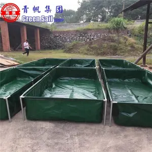 4m * 2m PVC Tarpaulin Water Fish Pond