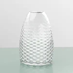 ALiiSAR Heiße Produkte AI Design mund geblasene Glas kristall vasen Blumenvase Glas-und Kristall vasen