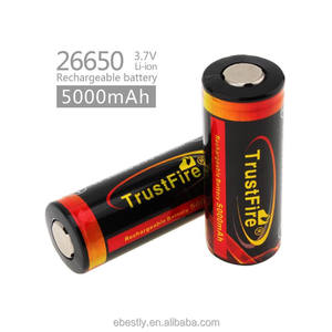 Echte Original Trustfire 26650 Geschützt 5000 mAh 3,7 V Li-Ion Akku - Product Image 2
