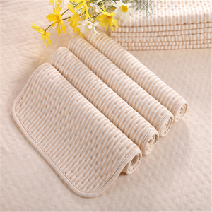 Popok Tidur Katun Organik Alami Tahan Air Bayi Portabel Alas Pengganti Popok Bayi - Product Image 4