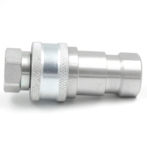 ISO 7241-B Carbon Thép Poppet Van Trong Ổ Cắm Và Cắm Thủy Lực Nhanh Chóng Ngắt Kết Nối <span class=keywords><strong>Coupler</strong></span> - Product Image 4