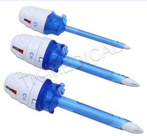 TOP1 <strong>Supplier</strong> Laparoscopic Surgical Disposable Bladed Trocars 5mm 10mm 12mm with MDR CE Certificates - Product Image 2