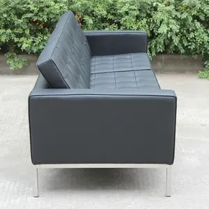 2018 мебель для гостиной, 3-х местный диван современный дизайн Флоренция Knoll кожаный диван
